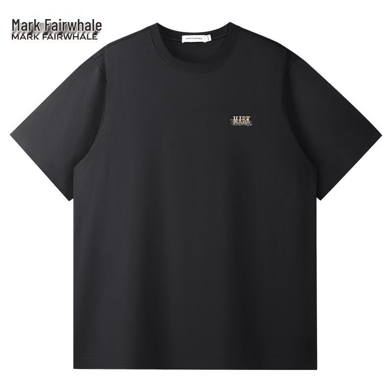 Mark Fairwhale Men's Embroidered Back Crew Neck T-Shirt