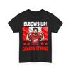 Elbows Up Canada Strong T-shirt, Canada Flag Canadian Women Men Proud Shirt