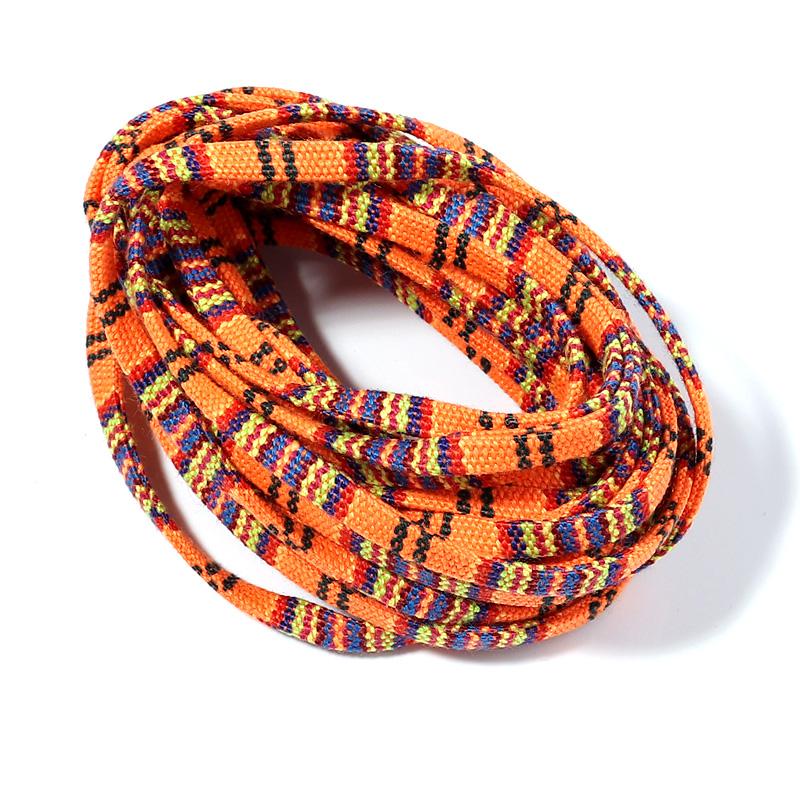5 Yards Cotton Rope 5mm Fabric Ethnic Decorative Flat Twisted Cords For Handmade Bracelets Materials Jewelry Making Wholesale