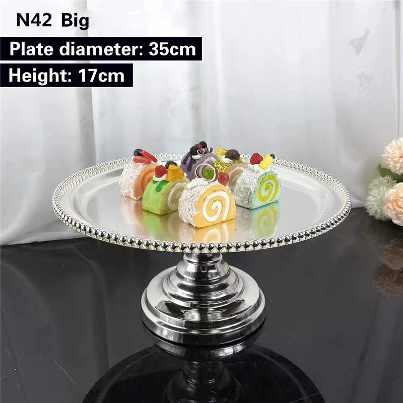 

Многоярусный стол для закусок Свадебный стол для выпечки десертов Шведский стол в стиле вестерн-бар Инструменты для украшения тортов Трехъярусная зеркальная стеклянная подставка для торта