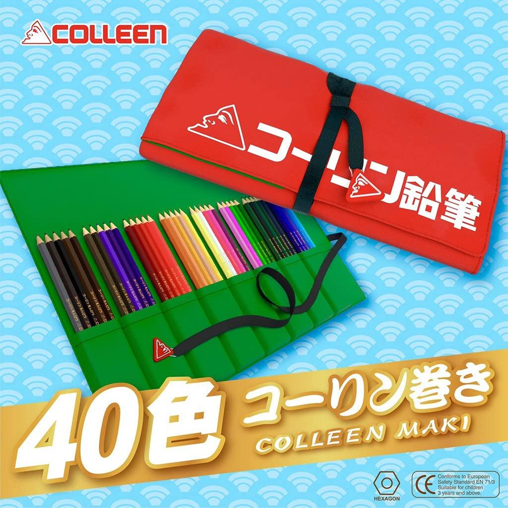 Colleen Hexagonal 40 Rolled in a Roll Pencils, Shaft, Colors, Case, CM-40 [Used]