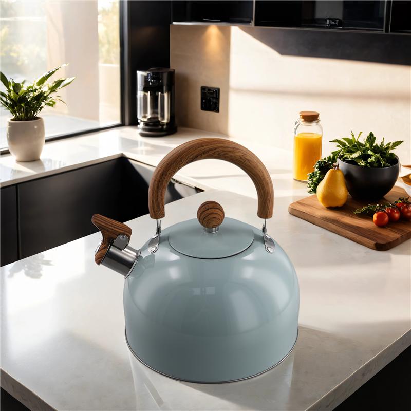3L Liter Stainless Steel Whistle Kettle Thickened Kettle Gas Induction Cooker Universal Kettle Whistle Kettle