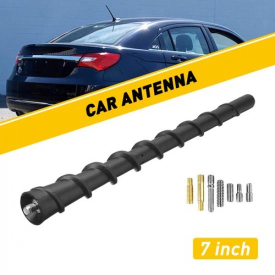 7" Universal Car Antenna Radio AM/FM Antena Roof Mast Amplified Signal Aerial US
