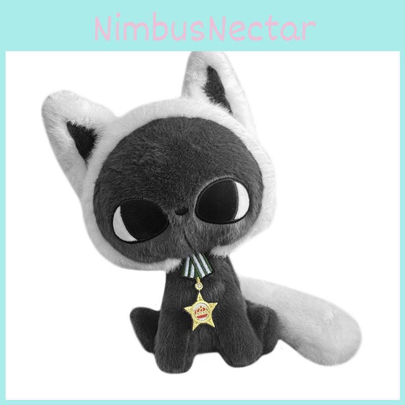 Niedliche Katze Plüschpuppe Mit Medaillen-Trage-Design Kinderzimmer Dekoration