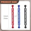 Aluminum Alloy Underwater Extension Arm 11in Clamp Diving Tray Double Ball Connector for