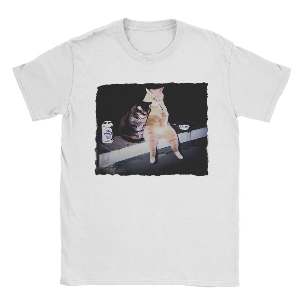 2025 New Essential Cotton Unisex T-Shirt Fashion Printing Soft Breathable Crew Neck Fashion Men's and Women's T-Shirts One Piece