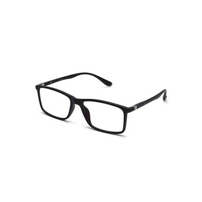 Lunettes d'ordinateur Intellilens carrées à lumière bleue pour la protection des yeux (Bleu) | Unisexe, Protection UV Sans Correction, Lunettes Anti-Éblouissement et Filtre Lumière Bleue