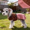 Autumn and Winter New Pet Clothes Lamb Wool Double-layer Dog Clothes Jacket Small Medium and Large High Neck Warm Dog Clothes