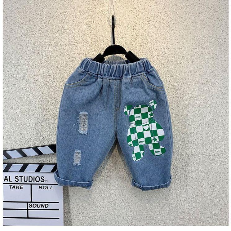 Klučičí letní oblečení Dětské oblečení Trendy Dětský letní chladivý set s krátkým rukávem