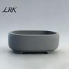 Planter Rounded Line Plant Container, Oval Shape Indoor Green Pot, Container Multi-Purpose Flower Pot for Small Foliage Plants Home Decor 3D Printed