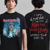 Run for Your Lives Rockband Fans T-Shirt Mode Cool Rundhals Kurzarm T-Shirts Locker Atmungsaktiv Bequeme Kleidung Für Männer