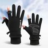 Winter Gloves Women Men Ski Gloves Fleece- Lined Thermal Warm Touchscreen Fingers Gloves Waterproof Cycling Gloves