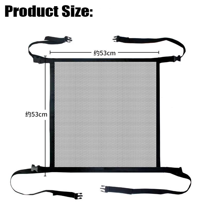 Car Trunk Fence Pet Dog Isolation Protective Net Sturdy Durable Elastic Isolation Nets Pets Safety Fence for Any Vehicle