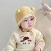 Breathable Winter Baby Crochet Hat Cold-Resistant Winter Baby Lacing Cap  Outdoor Activities