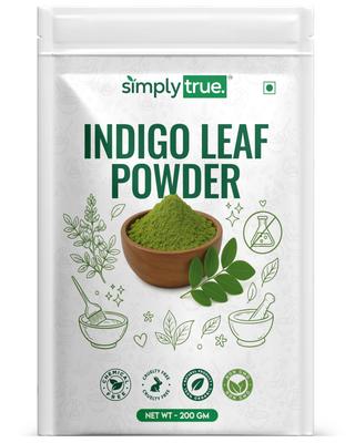 Organic Indigo Powder for Black Hair Color (200g) | 100% Pure & Natural Hair Dye | Chemical Free | For Men & Women