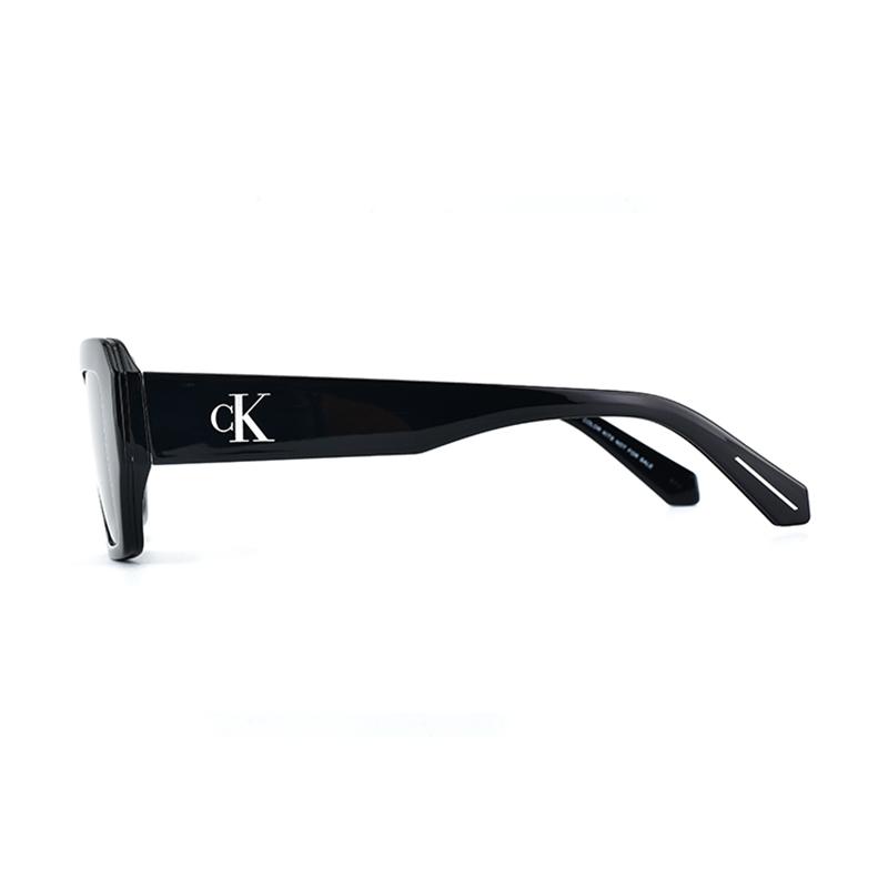 Calvin Klein Retro Narrow Frame Fashion Street Irregular Shape Sunglasses Unisex sunglasses Black CKJ22633SLB
