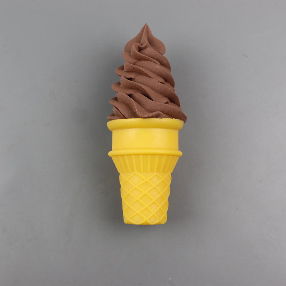 Simulation Ice Cream Cone Magnet Dessert Toy Model for Shop Display Decoration