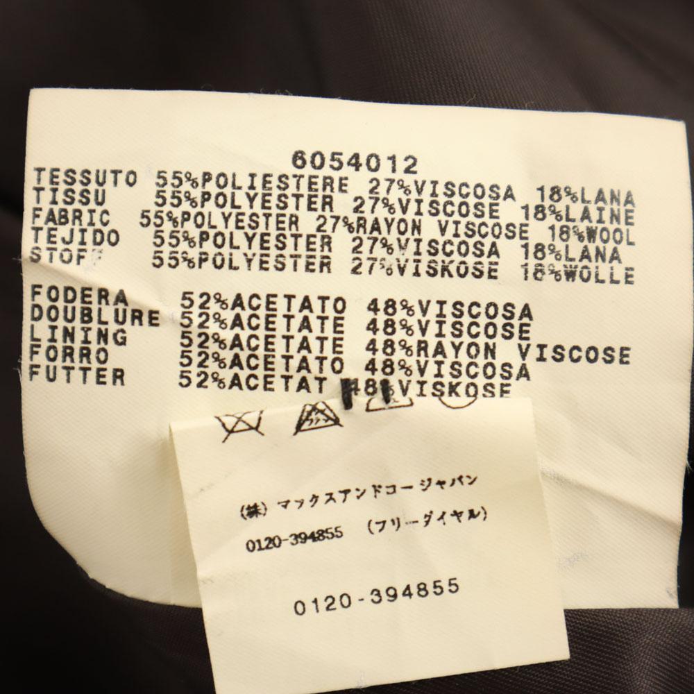 MAX&CO tailored jacket 38 Charcoal gray Blazer Max Mara Women Used