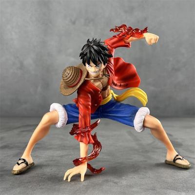 One Piece Ruffy Doppel-Frucht Kampfstil Figur KSW Anime Modell Dekoration