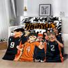 Hot Anime Haikyuu! Printed Blanket Picnic Blankets Warm Blanket Soft and Comfortable Blanket Home Travel Birthday Gift