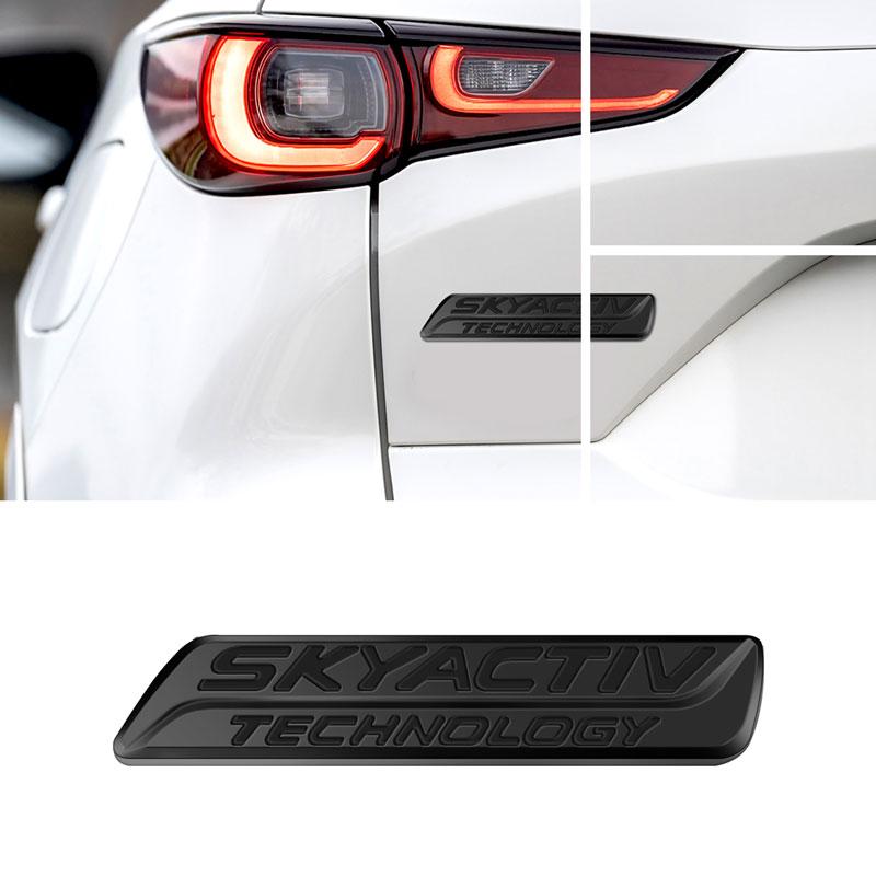 TECHNOLOGIA 3D SKYACTIV Logo Tylna naklejka na bagażnik samochodu Emblemat Naklejka na błotnik boczny dla CX-3 CX3 CX-5 CX5 CX-7 Atenza