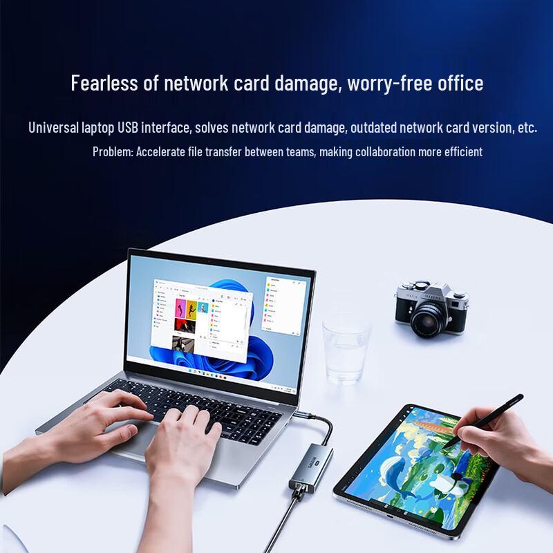 SAMZHE CRX05 USB-C to 5GbE Ethernet Adapter