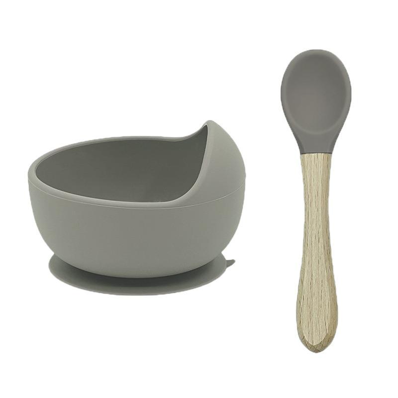 Custom Food-Grade Silicone Snail Bowl with Suction Cup - Baby & Pet Tableware Set