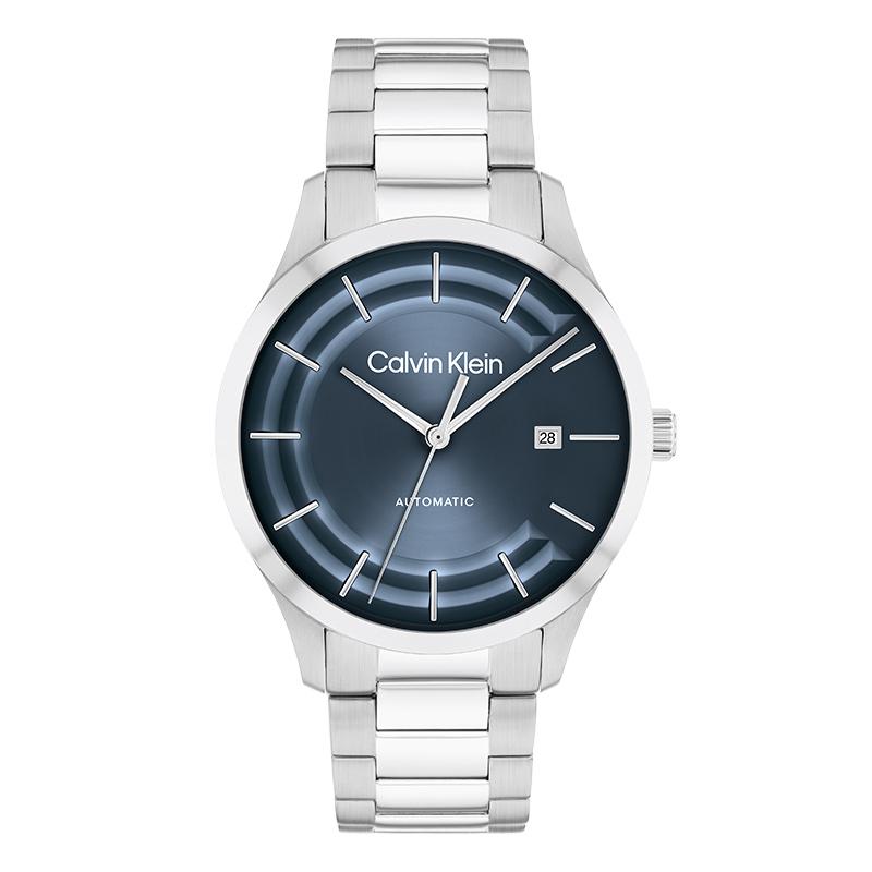 

Calvin Klein Knight Series Automatic Mechanical Watch 40mm Blue Dial 30m Water Resistant Unisex watches 25300020 Blue