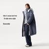 Tanboer Women's Reversible Long Down Parka with Detachable Hood