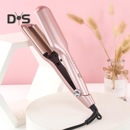 25/32MM Egg Roll Curling Iron 5 Temperature Adjustable French Wave Hair Curler Quick Heating Electric Hair Crimper Waver Women Wavy Hair Curling Wand