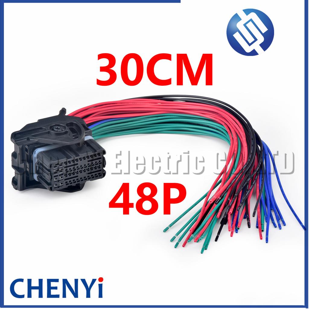 48 Pin (40S+8B) female Automotive engine ecu connector PPI0001495 PPI0001494 Wire harness plug 13956455 For Nissan Infiniti