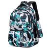 Printed Large Backpack Capacity Wear Resistant Student Schoolbag