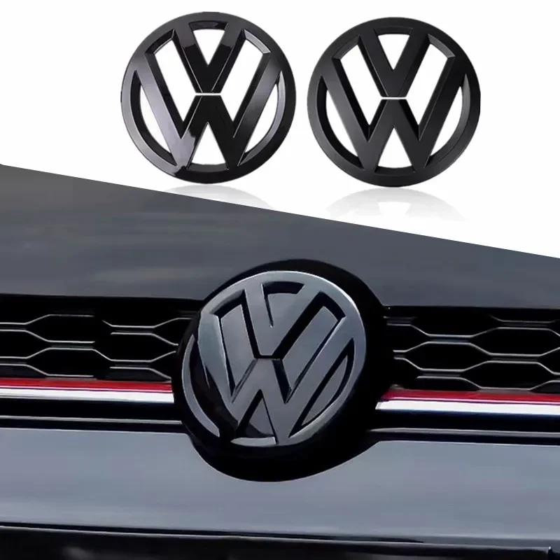 2025 Hot Car Cover Front and Back Grille Emblem Badge Logo for VW Volkswagen Golf 7 MK7 GTI Car Styling
