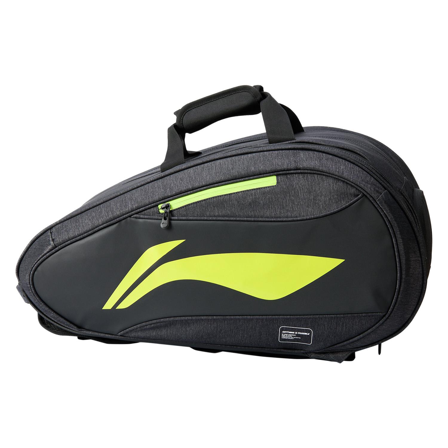 Li Ning Polyester Gym Bag Unisex Black ABLV021-2