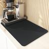 Super Absorbent Kitchen Tableware Impermeable Drainage Mat Coffee Dish Drying Mat Heat Insulation Non-slip Pad Tableware Mats