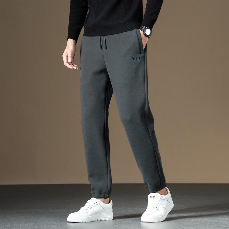 Jeep Men's Fleece Lined Casual Jogger Sweatpants