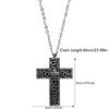 New Exquisite Silver Cross Pendant with Secret Compartment Retro Cross Shaped Necklace Fashion Design Pendant Necklace Jewelry