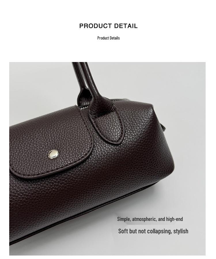 French Niche Luxury Baguette Bag - Versatile Handheld & Shoulder Design