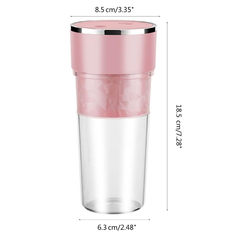 Главная Портативная бутылка для сока и воды Беспроводная соковыжималка для фруктов — фото 7