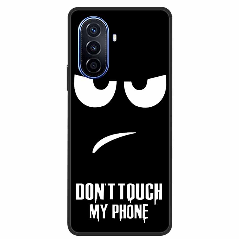 For Huawei Nova Y70 Plus Case Wolf Black Silicone Soft Phone Case For Huawei Nova Y70 Back Cover Case NovaY70 Y 70 Funda Coque