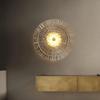Modern Simple LED Glass Wall Lamp Living Room Background Wall Corridor Bedroom Bedside Decorative Lighting