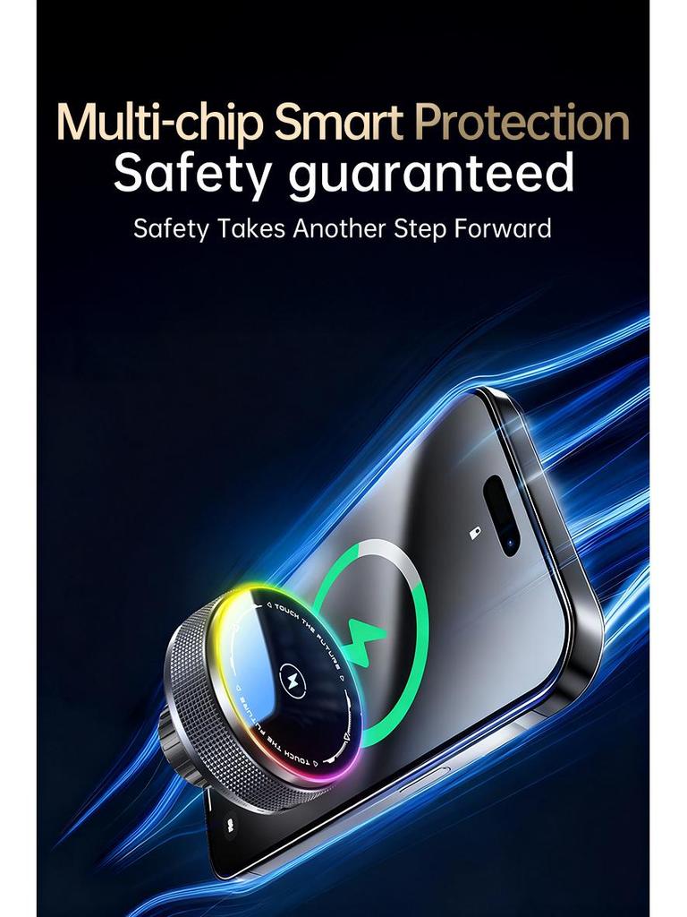 15W Magnetic Wireless Charger with 17mm Ball Base
