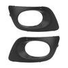 9068850353 ABS Fog Light Frame Cover Black Front Bumper Outer Surround Service Part for Repairing Worn Trim Opening Areas 9068850253