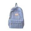 Schoolbag Pastoral Bag Small Fresh Plaid Summer Leisure Backpack 1011 New Literary and Artistic Fan Girl Travel Small Backpack