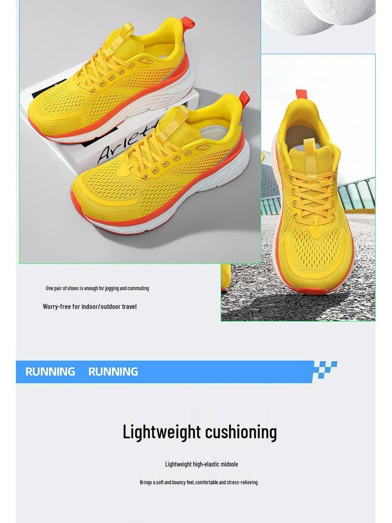 Men's Wide Sole Cross-border Sports Shoes: Comfortable, Breathable, Non-Slip Running Casuals, Sizes 39-48