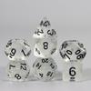 Transparent Polyhedral Dice DND Dice Set 7pcs D4-D20 Board Game Props for DND Game Board Game Accessories
