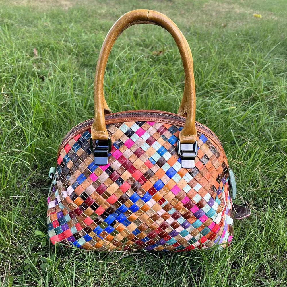 

Женская сумка из ветровой кожи, цветная сумка из коровьей кожи, сумка через плечо, женская сумка