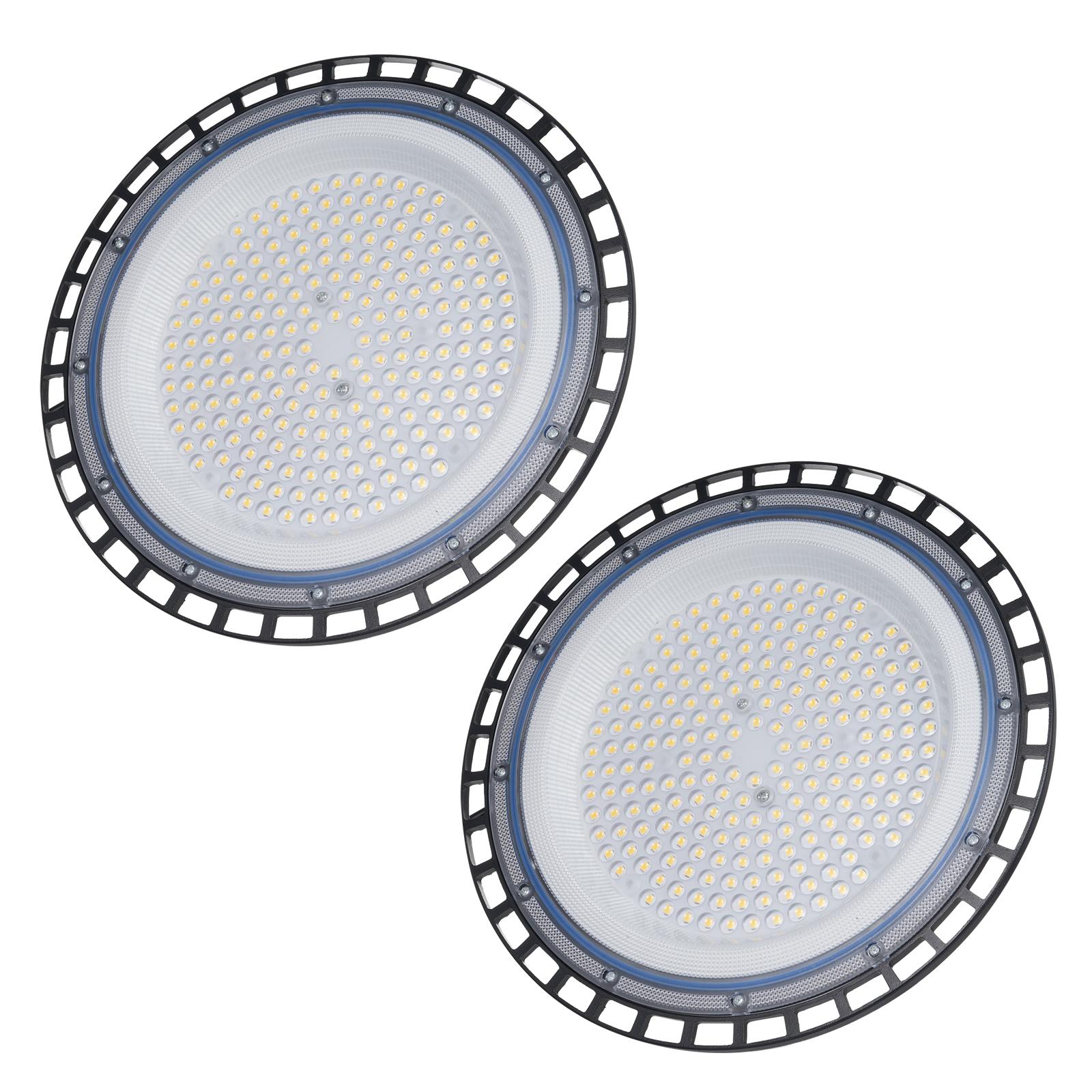 

НЛО горнодобывающая лампа 150 Вт светодиодный светильник с высоким пролетом, энергосберегающий заводской светильник, лампа для мастерской, гаражная лампа US-150W-2 чёрный