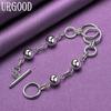 925 Sterling Silver Fashion Beaded Bracelet Party Gift Jewelry