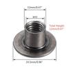 30Pcs M4 M5 M6 M8 M10 T-Nut  Fitting Fastener Hardware Nuts Female Thread